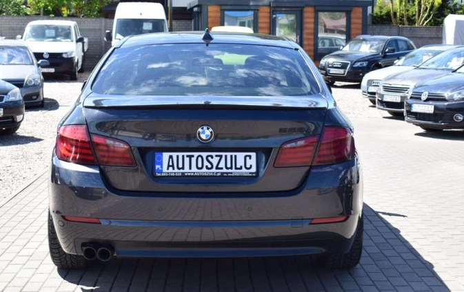 BMW Seria 5 cena 58900 przebieg: 164239, rok produkcji 2012 z Ciechanowiec małe 742